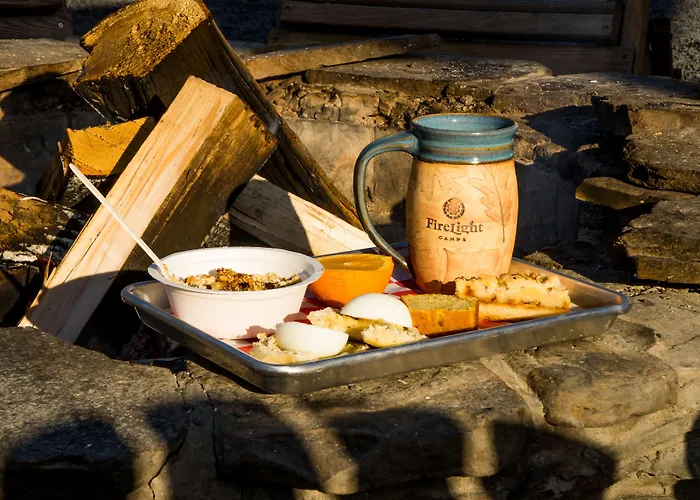 Pet friendly Firelight Camps Hotel Ithaca