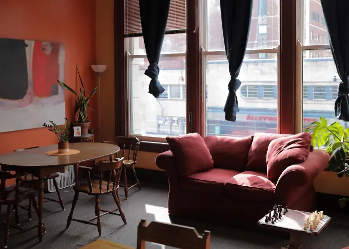 Buffalo hotels near Buffalo and Erie County Public Library